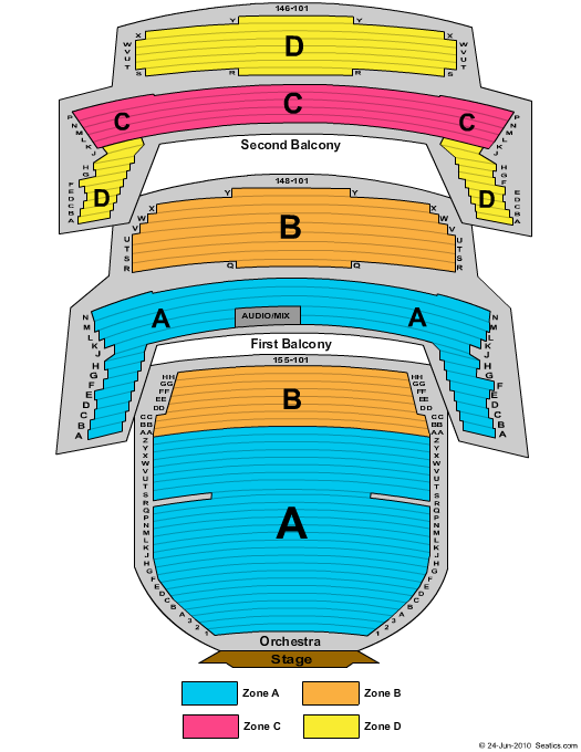 Gruene Hall Seating Chart