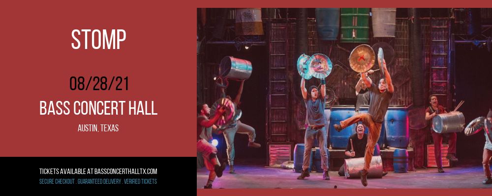 Stomp at Bass Concert Hall