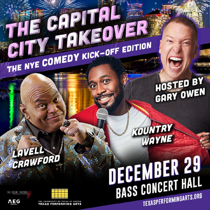 The Capital City Takeover: Gary Owen, Lavell Crawford & Kountry Wayne at Bass Concert Hall