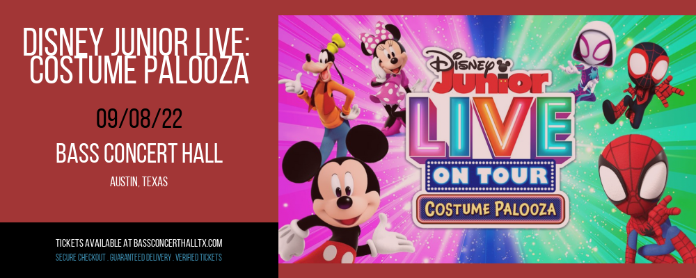 Disney Junior Live: Costume Palooza at Bass Concert Hall