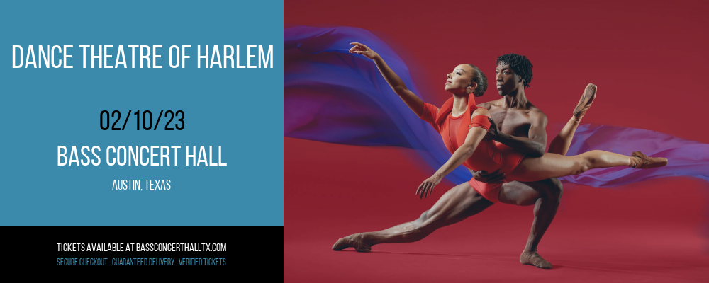 Dance Theatre of Harlem at Bass Concert Hall tickets Dance Theatre of Harlem at Bass Concert Hall