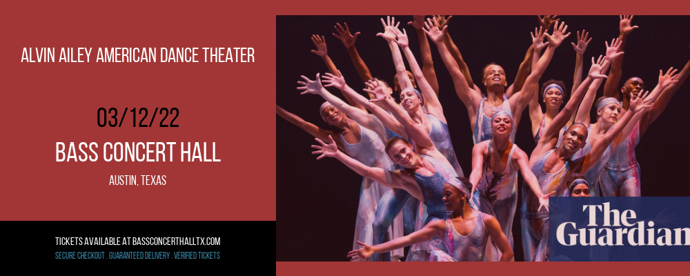 Alvin Ailey American Dance Theater at Bass Concert Hall tickets Alvin Ailey American Dance Theater at Bass Concert Hall
