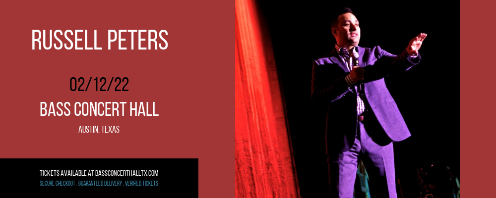 Russell Peters at Bass Concert Hall