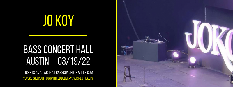 Jo Koy at Bass Concert Hall tickets Jo Koy at Bass Concert Hall