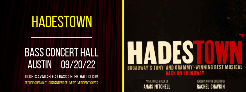 Hadestown at Bass Concert Hall