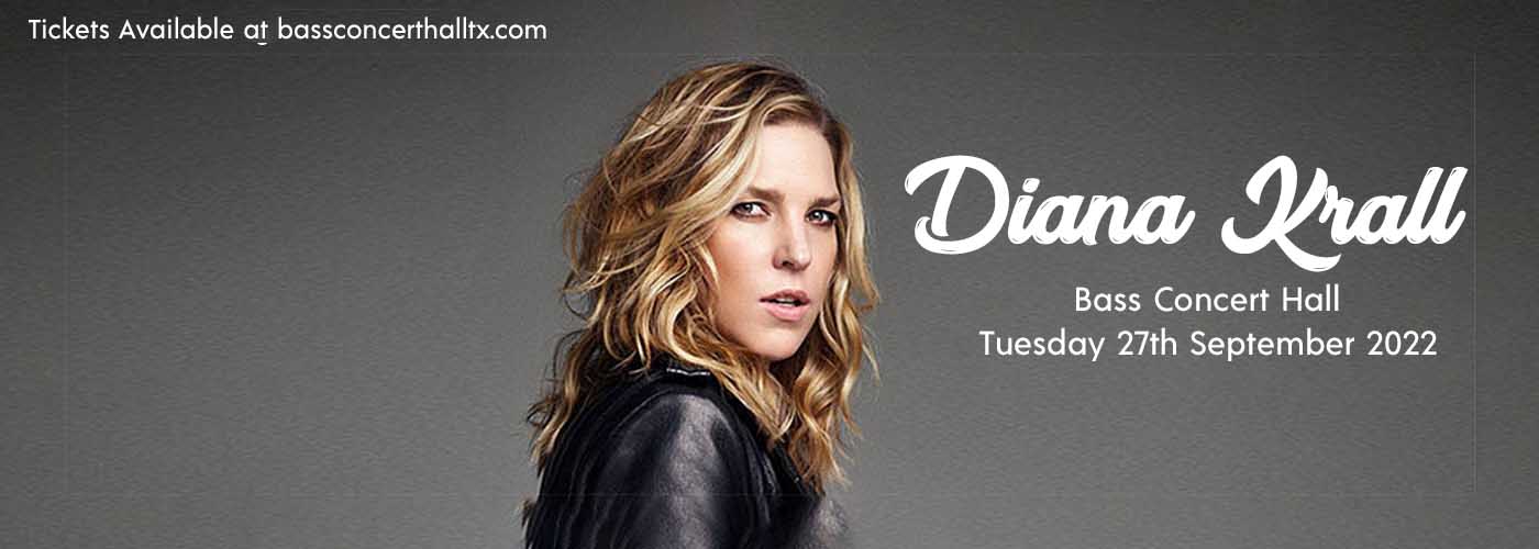 Diana Krall at Bass Concert Hall tickets Diana Krall at Bass Concert Hall