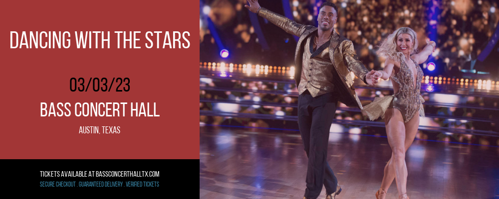Dancing With The Stars at Bass Concert Hall tickets Dancing With The Stars at Bass Concert Hall