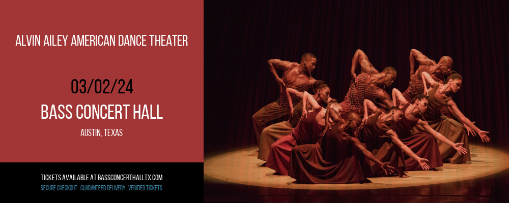 Alvin Ailey American Dance Theater at Bass Concert Hall