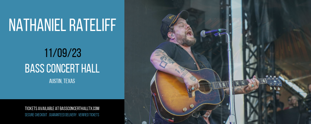 Nathaniel Rateliff at Bass Concert Hall