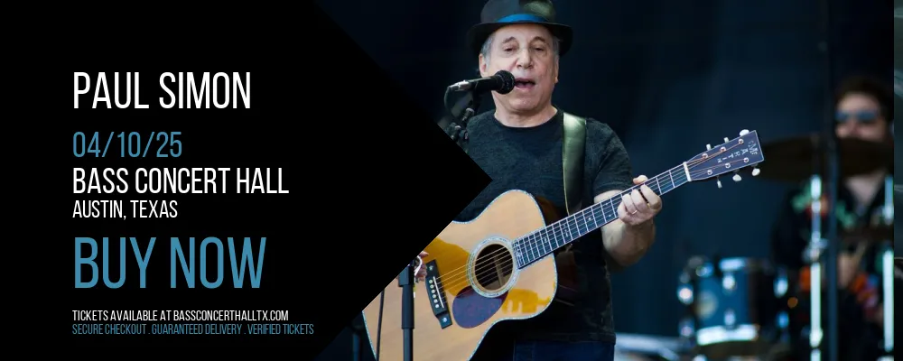 Paul Simon at Bass Concert Hall