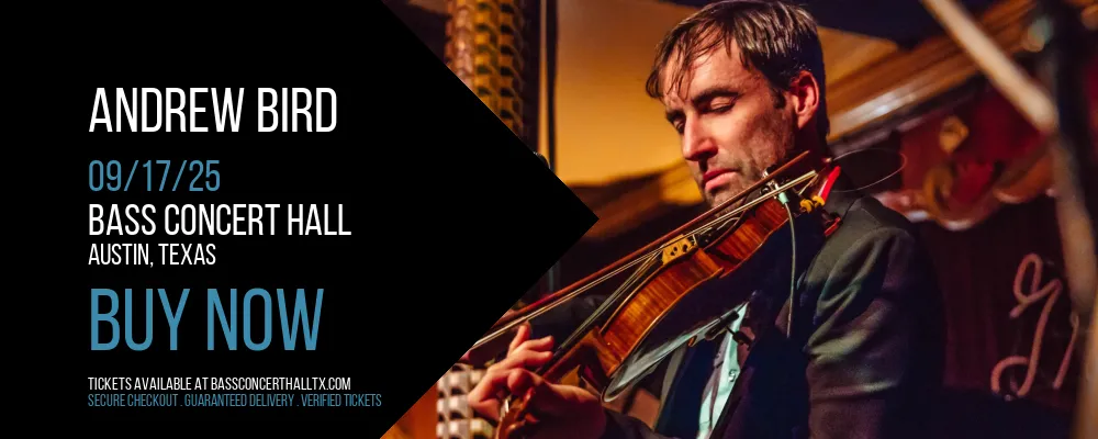 Andrew Bird at Bass Concert Hall