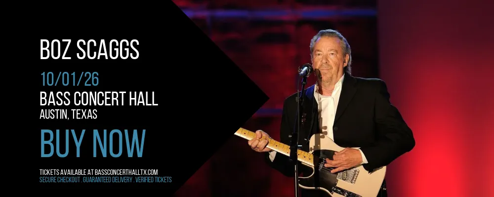 Boz Scaggs at Bass Concert Hall